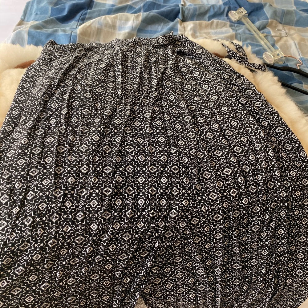 Maxi skirt wrap. Split in the middle